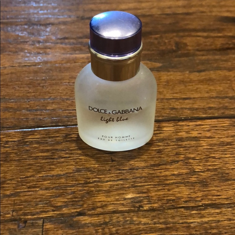 Dolce Gabbana Men Light Blue 1.3 fl ounces